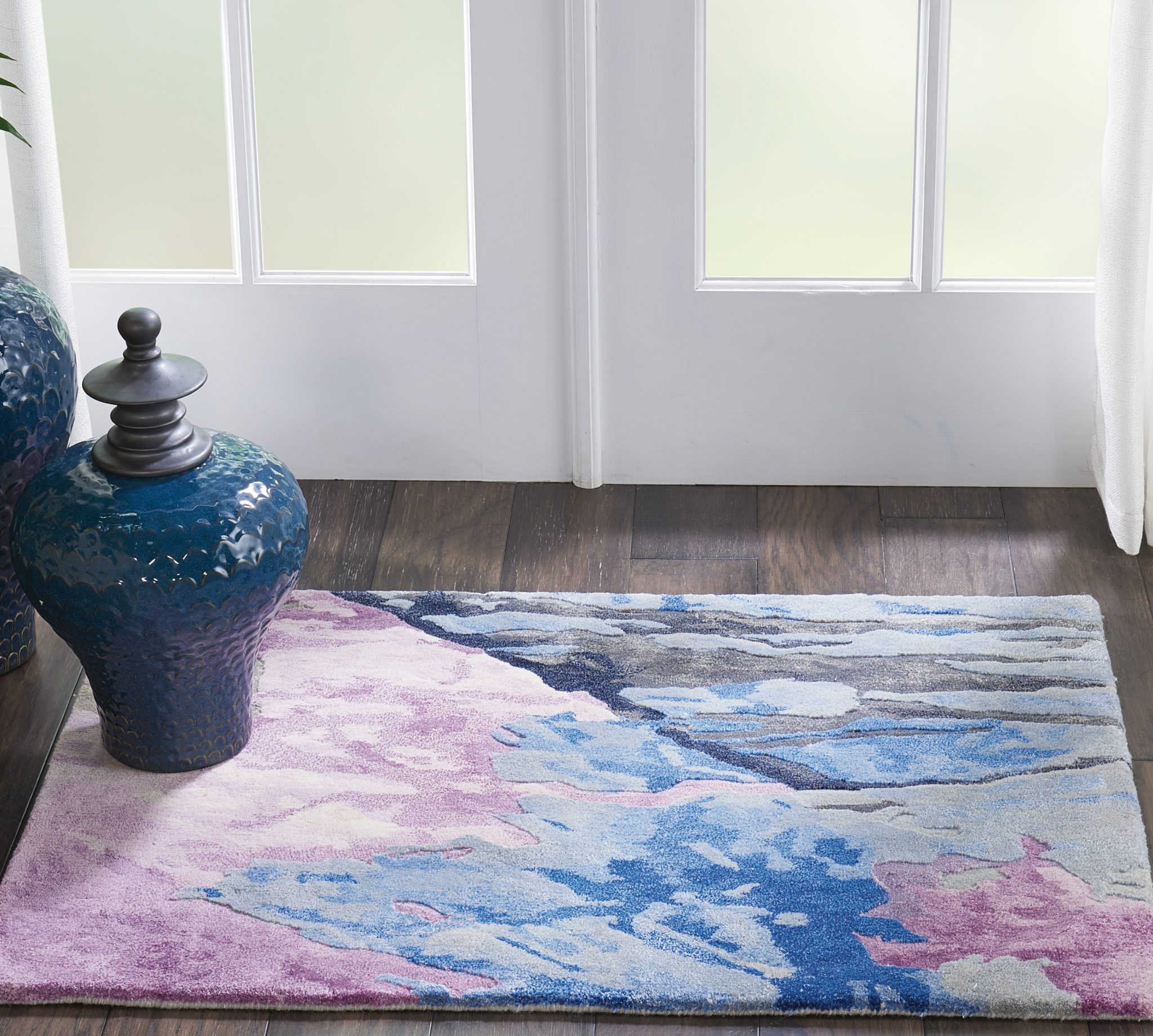 Nourison Prismatic PRS11 Grey Area Rug