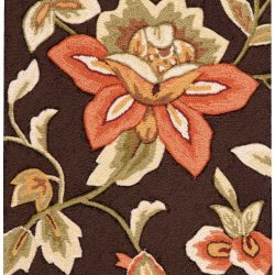 Alternative view of Nourison Fantasy FA11 Chocolate Area Rug