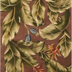 Alternative view of Nourison Tropics TS02 Khaki Area Rug