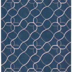 Alternative view of Nourison Contour CON41 Denim Area Rug