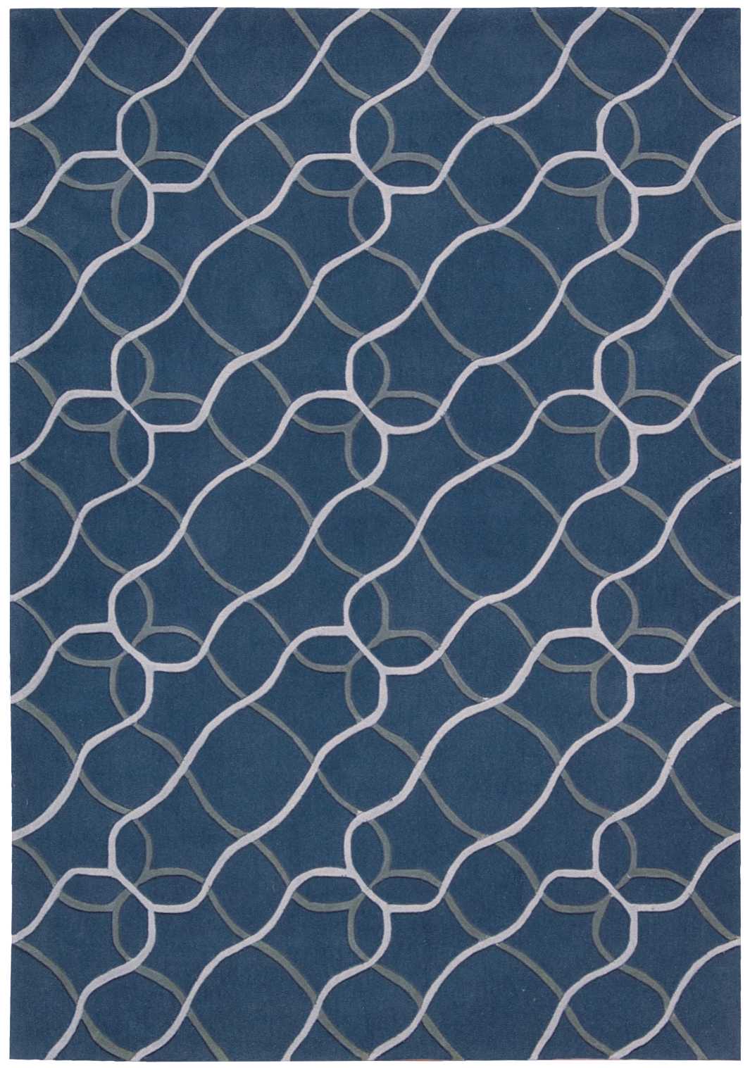 Nourison Contour CON41 Denim Area Rug - Image 2