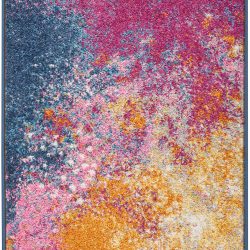 Alternative view of Nourison Passion PSN10 Sunburst Area Rug