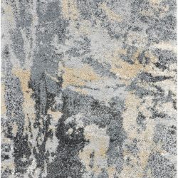 Alternative view of Nourison Fusion FSS10 Grey Area Rug