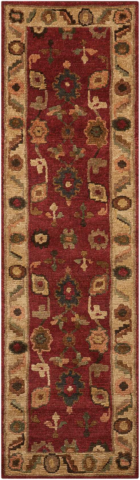Nourison Tahoe TA08 Red Area Rug - Image 2