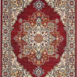 Alternative view of Nourison Majestic MST05 Red Area Rug