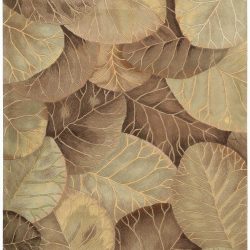 Alternative view of Nourison Tropics TS12 Brown Area Rug