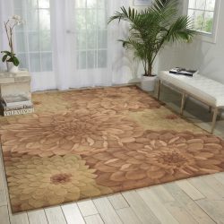 Nourison Tropics TS11 Taupe Area Rug