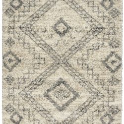 Alternative view of Nourison Oslo Shag OSL02 Ivory Area Rug