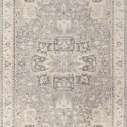 Momeni Banaras BNR-4 Grey Area Rug