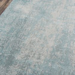 Alternative view of Momeni Genevieve GNV-2 Light Blue Area Rug