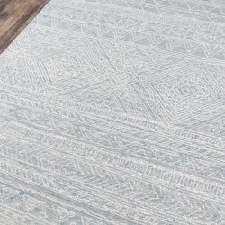 Alternative view of Momeni Mallorca MRC-1 Light Blue Area Rug
