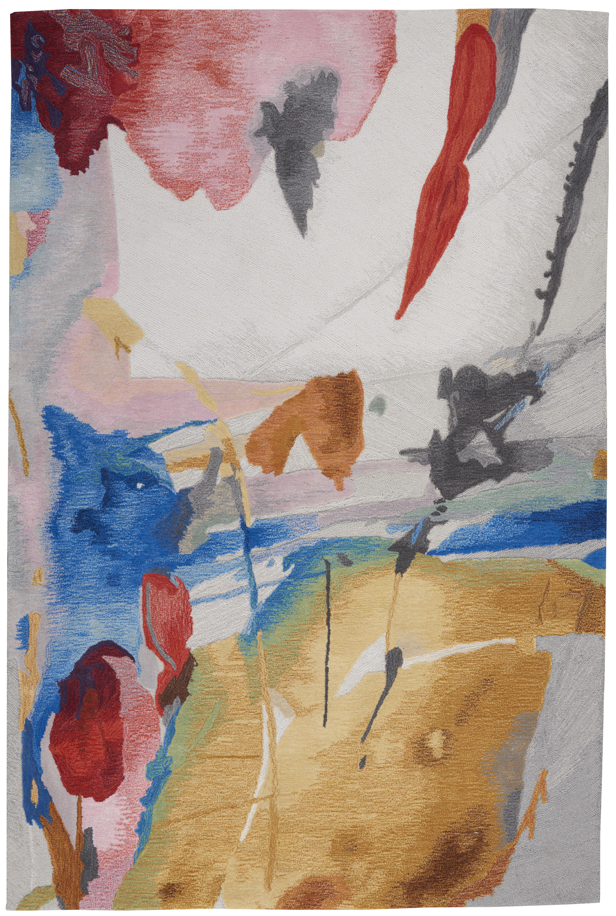 Nourison Symmetry SMM11 Multicolor Area Rug - Image 2