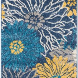Alternative view of Nourison Passion PSN17 Blue Area Rug