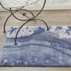 Nourison Prismatic PRS05 Blue Area Rug