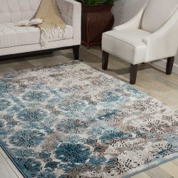 Nourison Karma KRM05 Ivory Area Rug