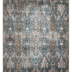 Alternative view of Nourison Karma KRM04 Blue Area Rug