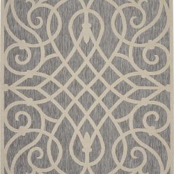 Alternative view of Nourison Cozumel CZM04 Grey Area Rug