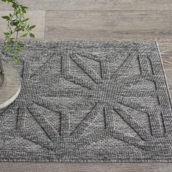 Nourison Cozumel CZM01 Dark Grey Area Rug