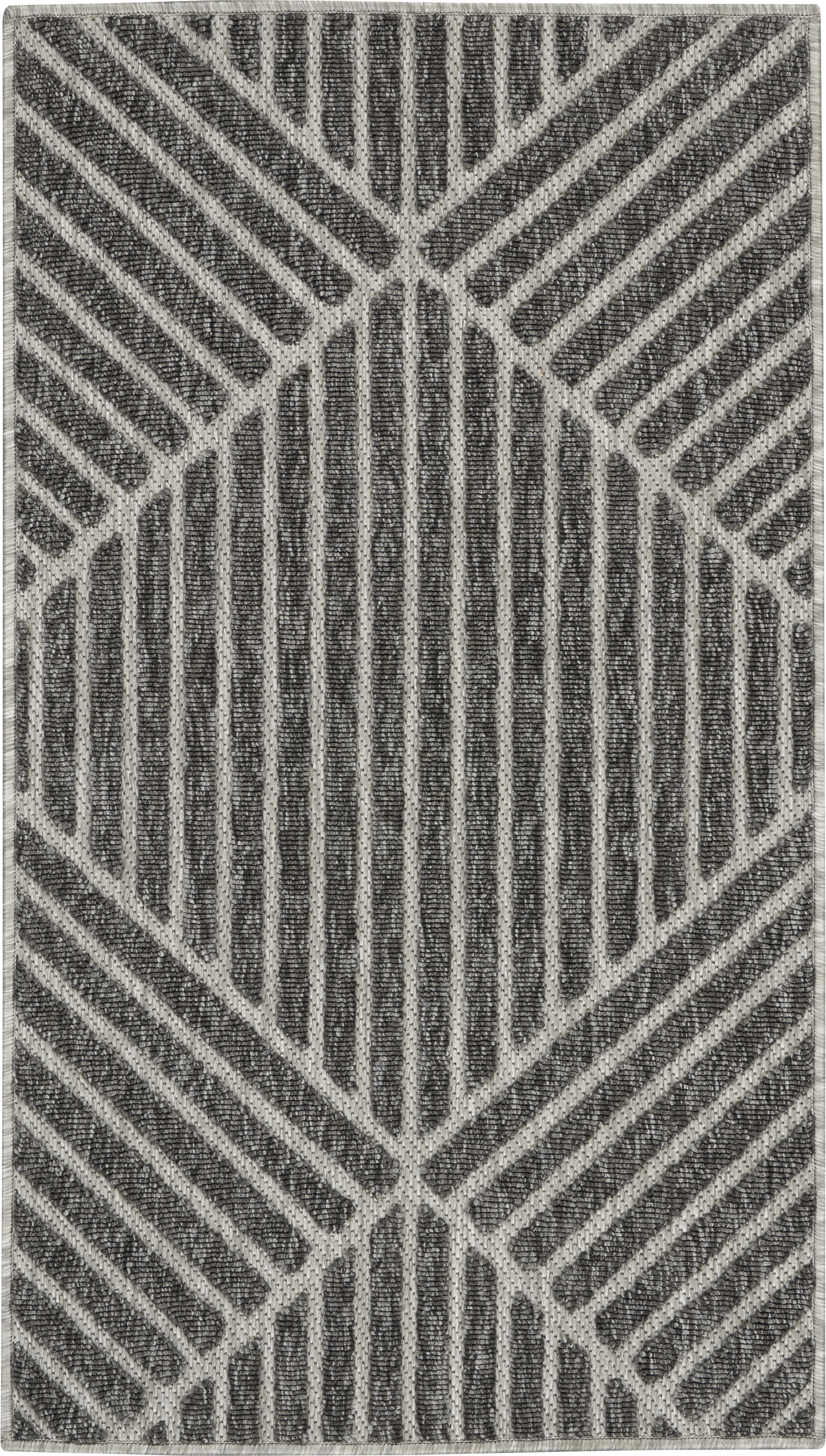 Nourison Cozumel CZM05 Dark Grey Area Rug - Image 2