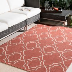 Surya Alfresco ALF-9591 Brick Red Area Rug