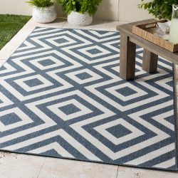 Surya Alfresco ALF-9657 Navy Area Rug