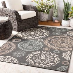 Alternative view of Surya Alfresco ALF-9668 Beige Area Rug