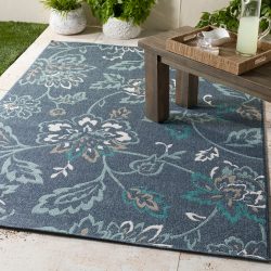 Surya Alfresco ALF-9673 Navy Area Rug