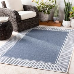 Surya Alfresco ALF-9682 Navy Area Rug