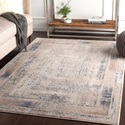 Alternative view of Surya Alpine ALP-2300 Charcoal Area Rug