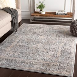 Alternative view of Surya Alpine ALP-2307 Charcoal Area Rug