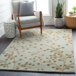 Alternative view of Surya Athena ATH-5058 Dark Brown Area Rug