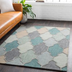 Alternative view of Surya Pollack AWAH-2036 Charcoal Area Rug