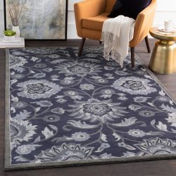 Alternative view of Surya Caesar CAE-1191 Charcoal Area Rug