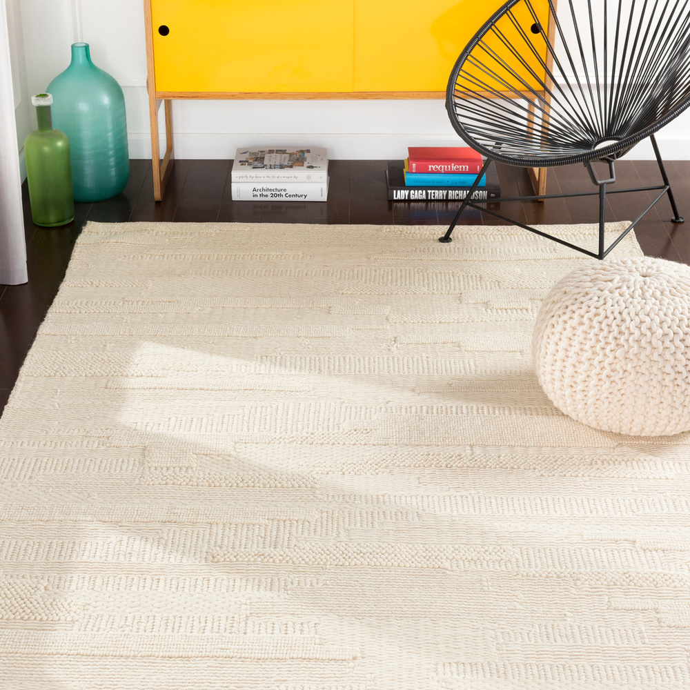 Surya Cocoon CCN-1000 Cream Area Rug