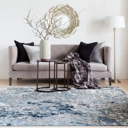 Alternative view of Surya Chemistry CHM-2003 Black Area Rug