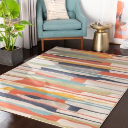Surya City CIT-2339 Aqua Area Rug