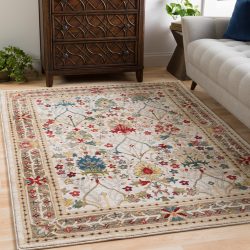 Alternative view of Surya Crafty CRT-2311 Brick Red Area Rug