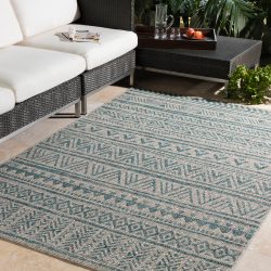 Surya Eagean EAG-2307 Aqua Area Rug