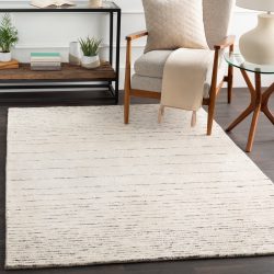 Alternative view of Surya Falcon FLC-8004 Black Area Rug
