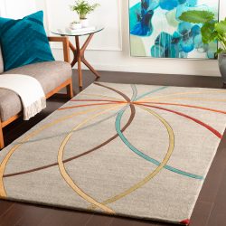 Surya Forum FM-7215 Brick Red Area Rug