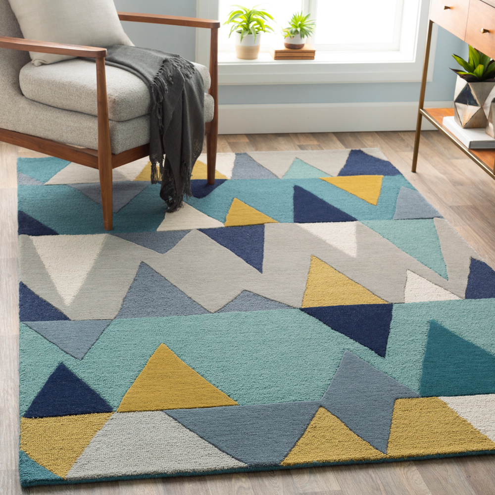 Surya Kennedy KDY-3012 Blue Area Rug