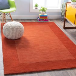 Surya Mystique M-300 Brick Red Area Rug
