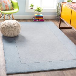 Surya Mystique M-305 Ice Blue Area Rug