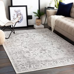 Alternative view of Surya Monte Carlo MNC-2319 Charcoal Area Rug