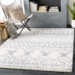Surya Maroc Shag MRS-2301 Grey Area Rug