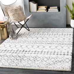 Alternative view of Surya Maroc Shag MRS-2310 Grey Area Rug