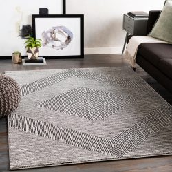 Alternative view of Surya Nepali NPI-2316 Black Area Rug