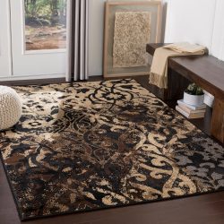 Alternative view of Surya Paramount PAR-1066 Black Area Rug
