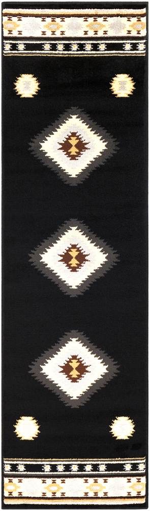 Surya Paramount PAR-1095 Black Area Rug