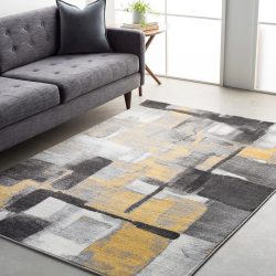 Surya Pepin PEI-1020 Black Area Rug